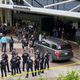Emergency personnel respond to a shooting at the Natalie Medical Building Wednesday, June 1, 2022. in Tulsa, Okla. Multiple people were shot at a Tulsa medical building on a hospital campus Wednesday.